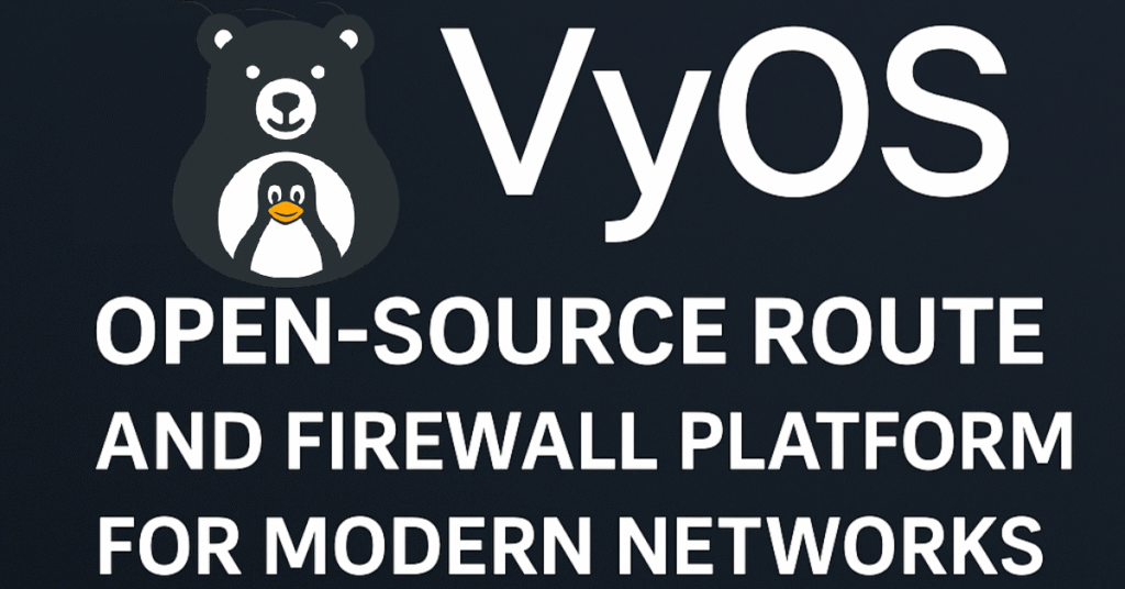 Open-Source Router and Firewall Platform