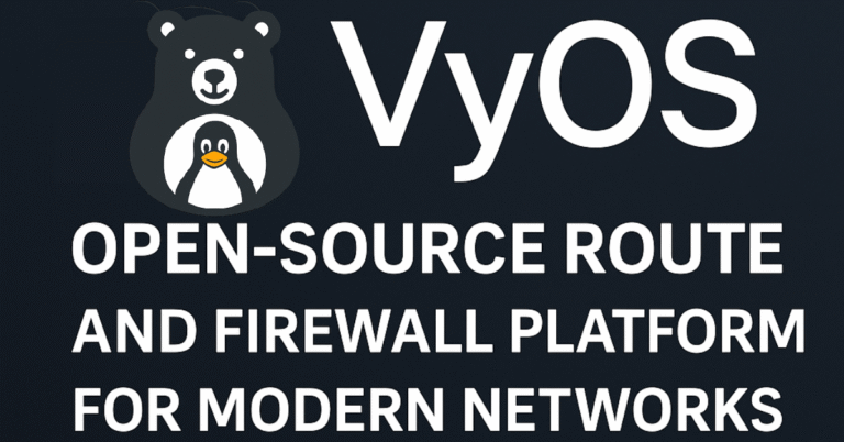 Open-Source Router and Firewall Platform